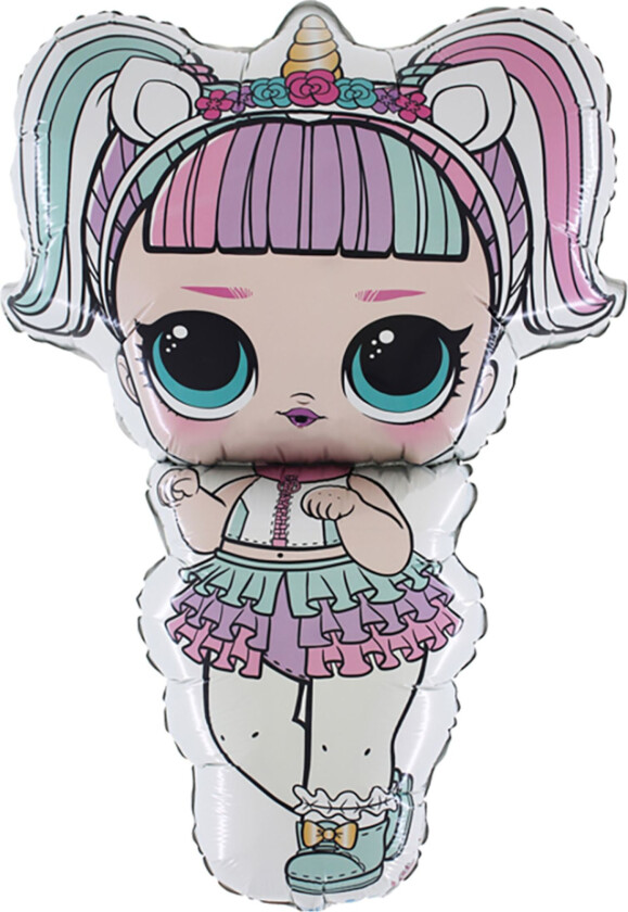 Folieballong LOL Surprise Unicorn Shape