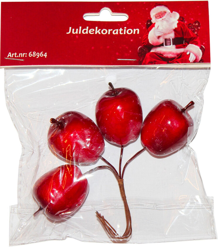 Bilde av Dekorasjonsbær Jul - 4-pakning