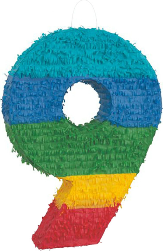 Pinata Tall Regnbuefarget - Tallet 9