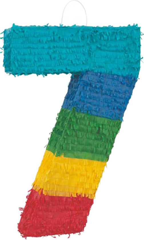 Pinata Tall Regnbuefarget - Tallet 7