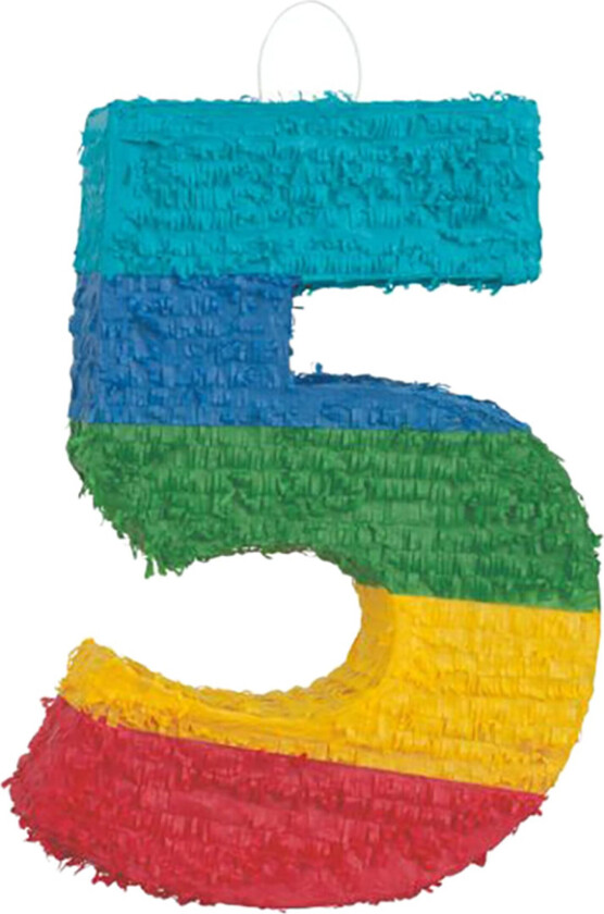 Pinata Tall Regnbuefarget - Tallet 5