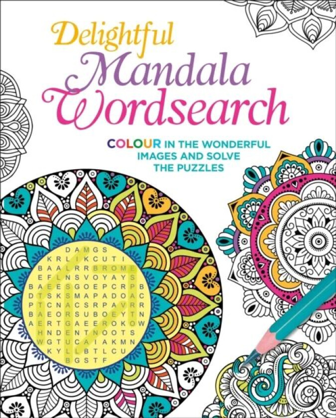 Delightful Mandala Wordsearch av Eric Saunders