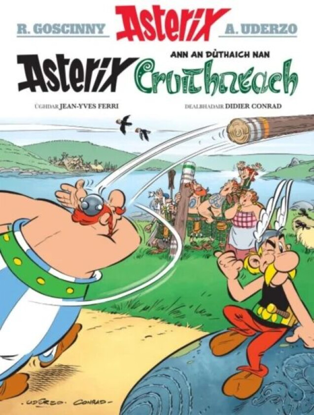 Asterix Ann an Duthaich Nan Cruithneach av Didier Conrad, Jean-Yves Ferri