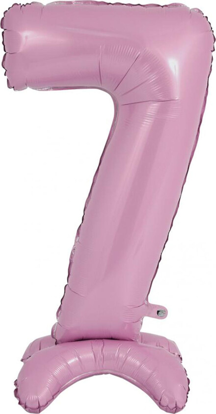 Tallballong med Stativ Pastellrosa - Tallet 7