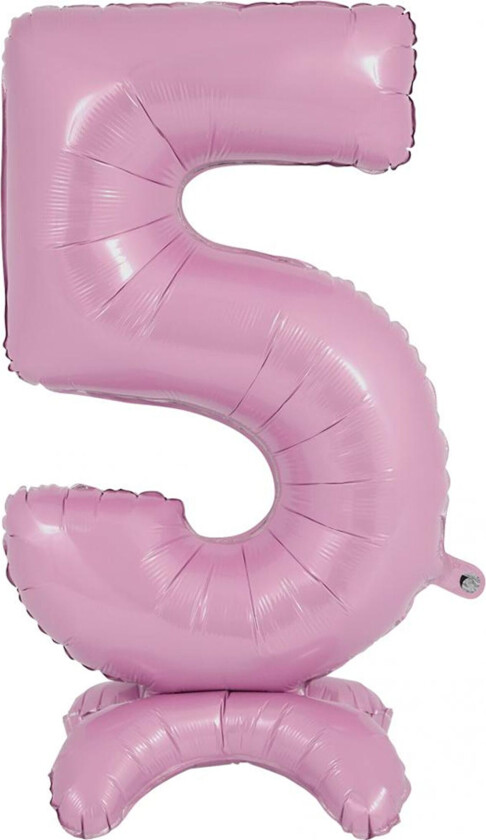 Tallballong med Stativ Pastellrosa - Tallet 5