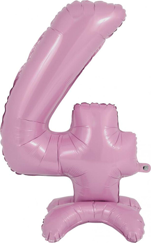 Tallballong med Stativ Pastellrosa - Tallet 4