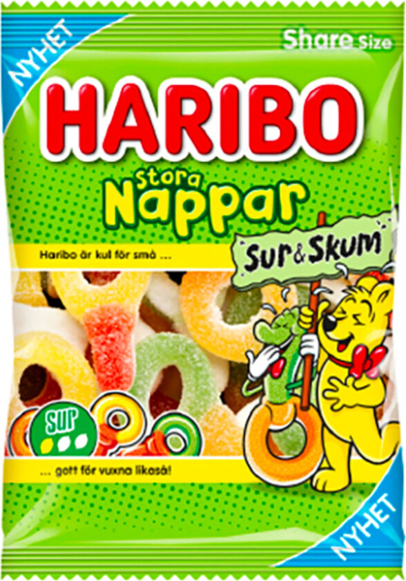 Haribo Store Sure Smokker Storpakning - 1-pakning