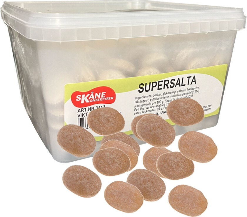 Supersalt Storpakning - 2 kg