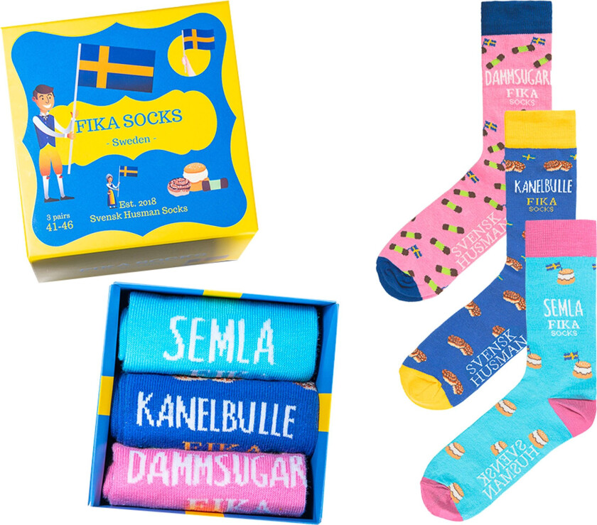 Fika Socks Gaveeske - 36-40