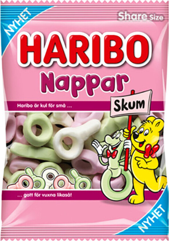 Haribo Nappar Skum - 120 gram
