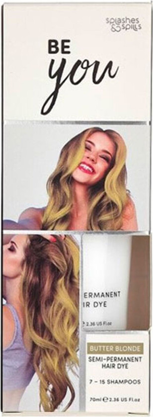 S&S Semi Permanent Hårfarge - Butter Blond