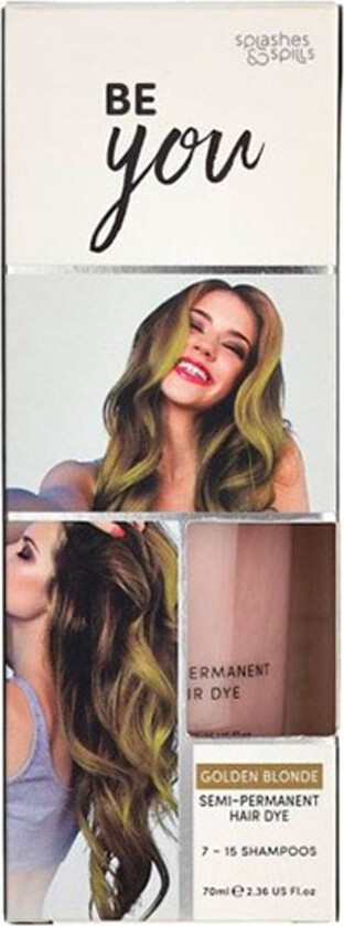 S&S Semi Permanent Hårfarge - Golden Blonde