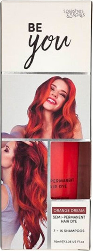 S&S Semi Permanent Hårfarge - Orange Dream