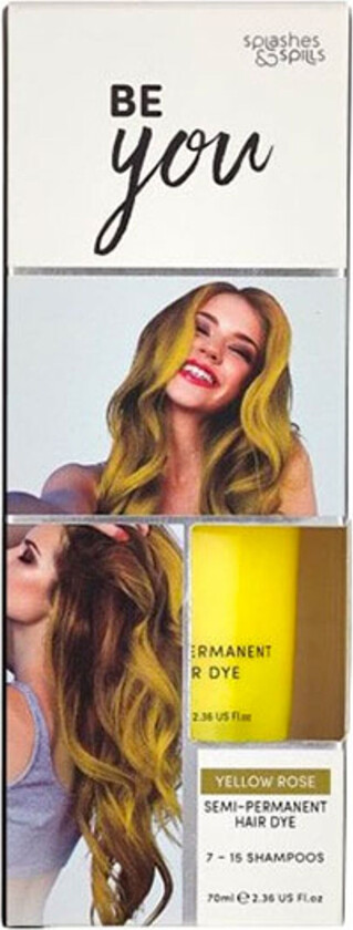S&S Semi Permanent Hårfarge - Yellow Rose
