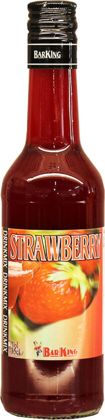 BarKing Strawberry Drinkmiks - 35 cl
