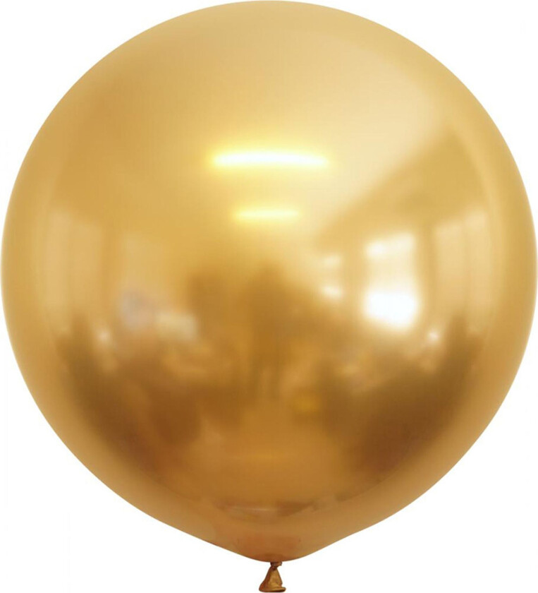 Lateksballonger Professional Superstore Gold Chrome - 10-pakning