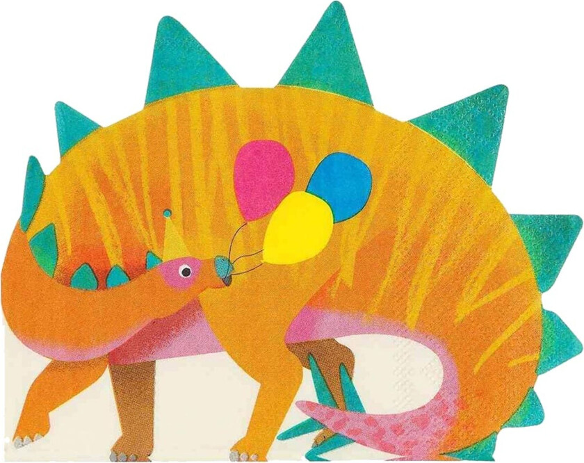 Servietter Dino Shape - 16-pakning