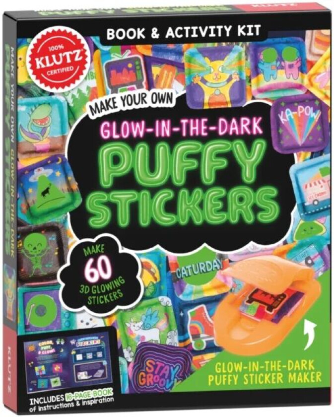 Make Your Own Glow-in-the-Dark Puffy Stickers (Klutz) av Editors of Klutz
