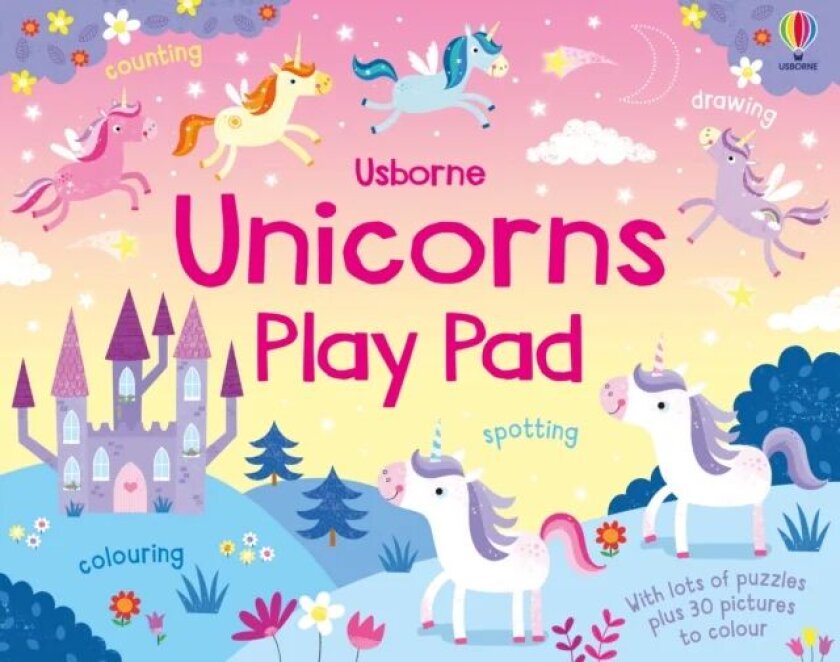 Unicorns Play Pad av Kirsteen Robson