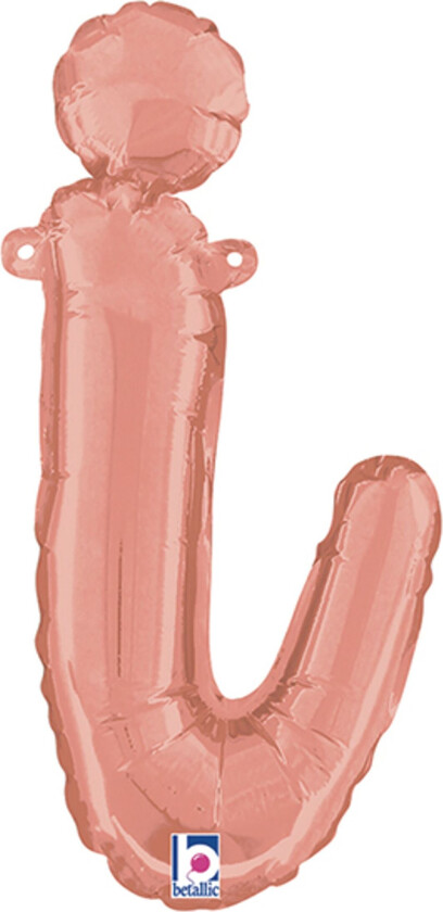 Bokstavballong Script Roségull - Bokstav I