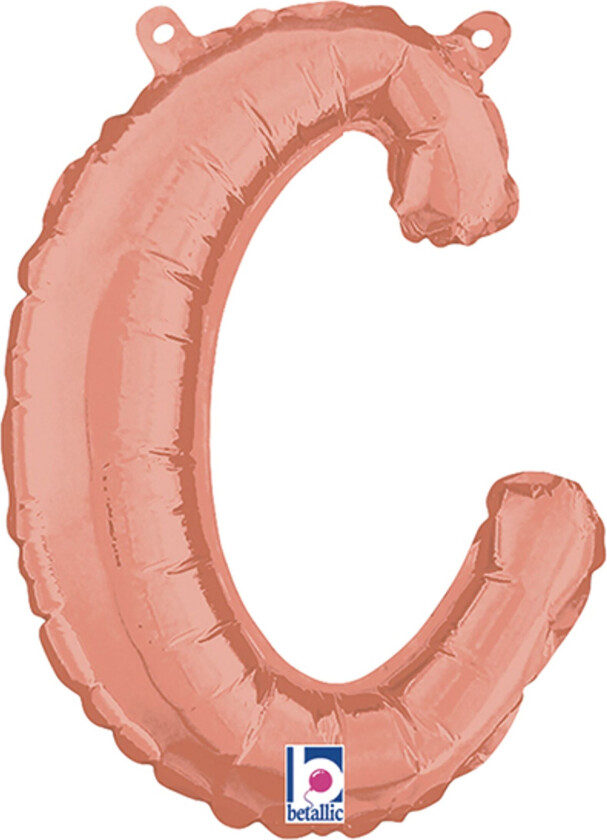 Bokstavballong Script Roségull - Bokstav C
