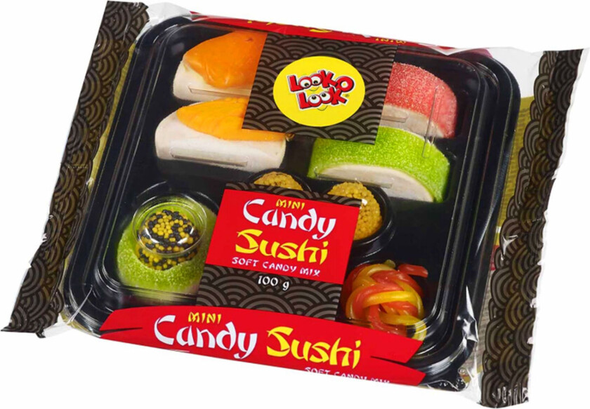 Look-O-Look Sushi Godteri - Liten (9 biter)