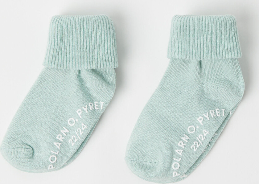 2-pakning sklisikre sokker ensfargede 25 27