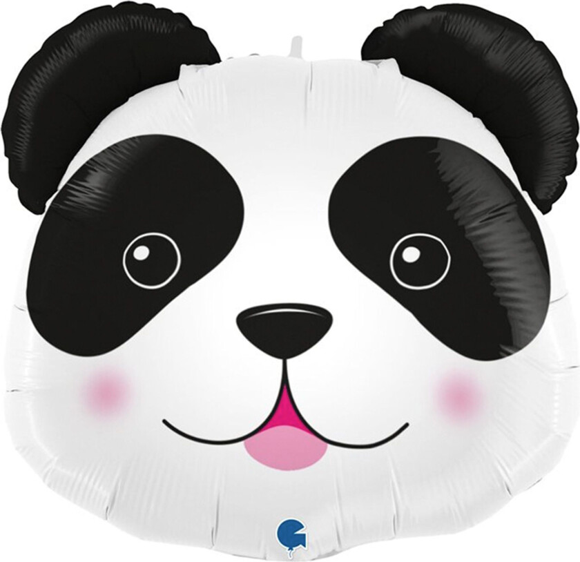 Folieballong Panda Hode - 1-pakning