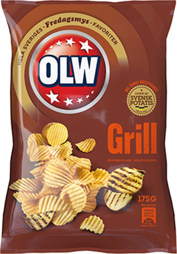 OLW Grill Chips - 175 gram