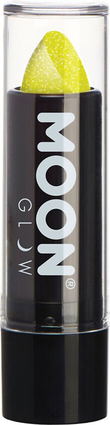 Moon Creations UV Neon Glitter Leppestift - Gul