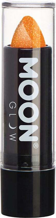 Moon Creations UV Neon Glitter Leppestift - Oransje