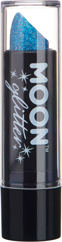 Moon Creations Glitter Leppestift - Blå