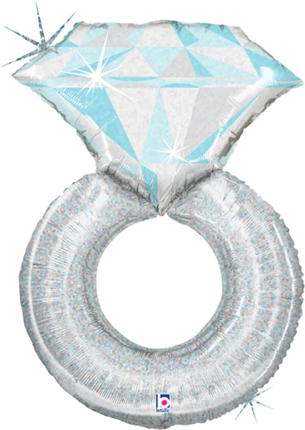 Folieballong Forlovelsesring