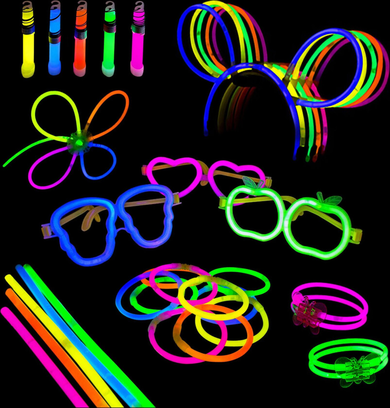 Glowsticks Mega Party Pack