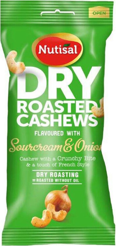 Nutisal Cashew Sourcream & Onion - 60 g