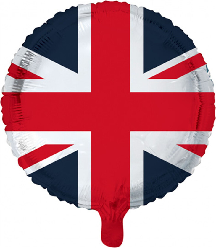 Folieballong Rund Storbritannia