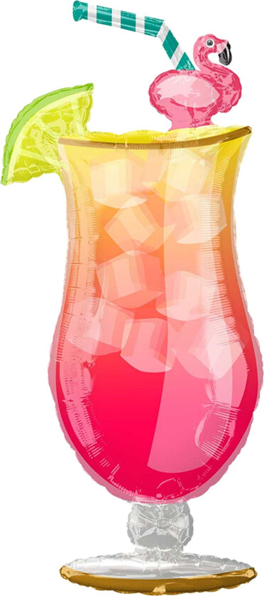 Folieballong Cocktailglass - 1-pakning
