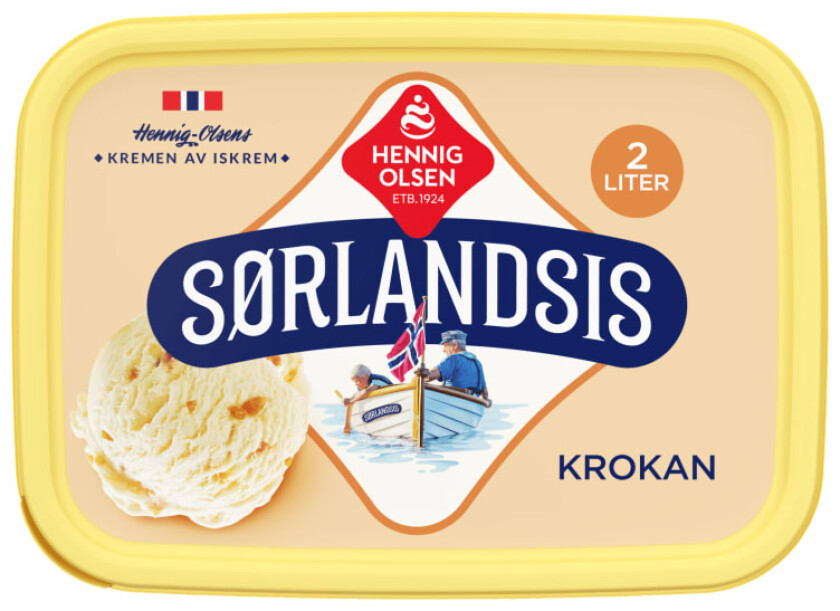 Sørlandsis Krokan 2l Hennig-Olsen-Is