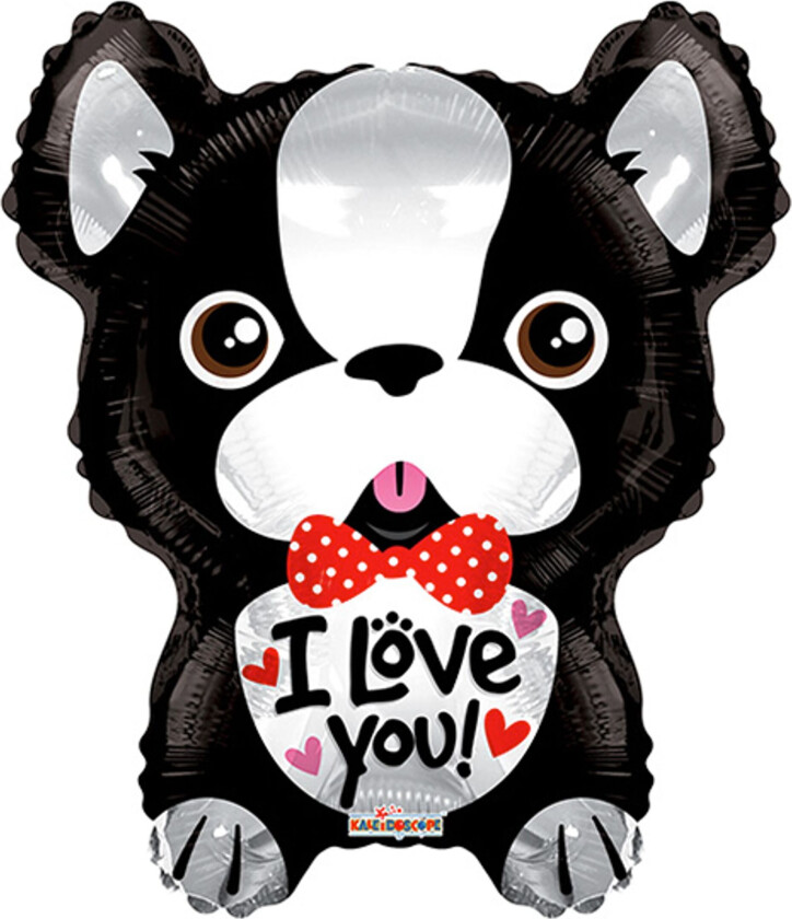 Folieballong Fransk Bulldog