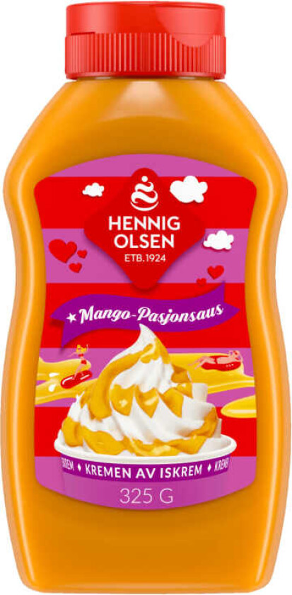 Mango- Pasjonsaus 325g