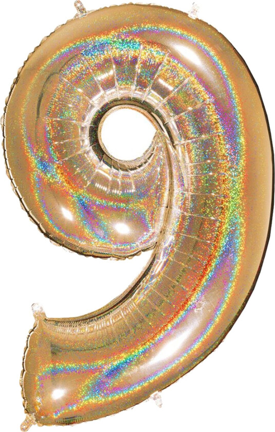 Tallballong Glitter Gull - Tallet 9