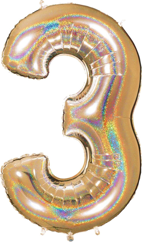 Tallballong Glitter Gull - Tallet 3