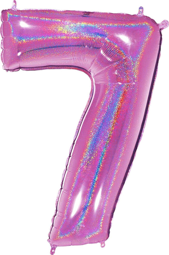 Tallballong Glitter Rosa - Tallet 7