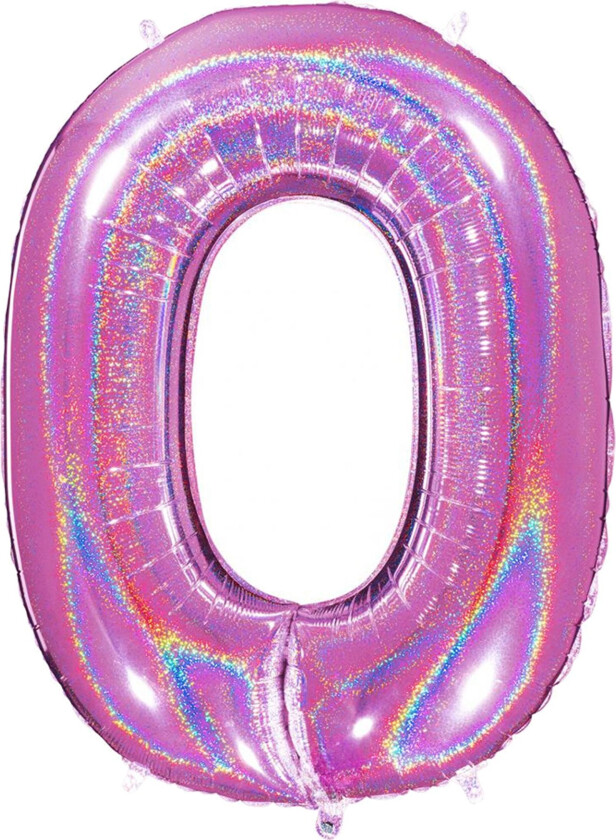 Tallballong Glitter Rosa - Tallet 0