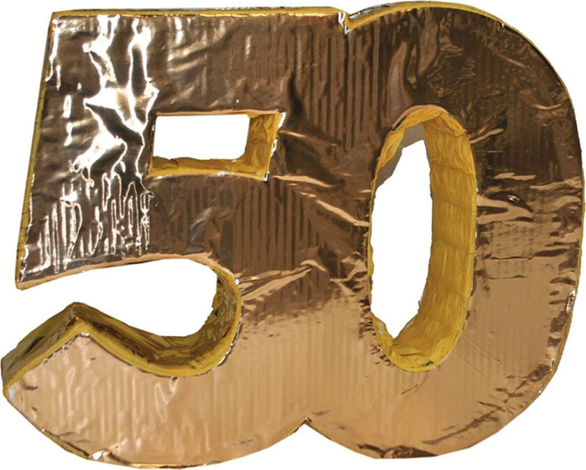 Piñata 50-års Jubileum Gull