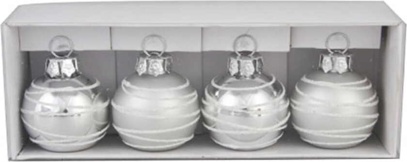 Plasseringskortholder Juletrekuler - 4-pakning