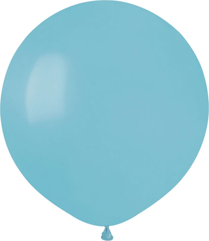 Ballonger Baby Blue Runde Store - 10-pakning