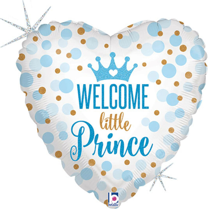 Folieballong Welcome Little Prince