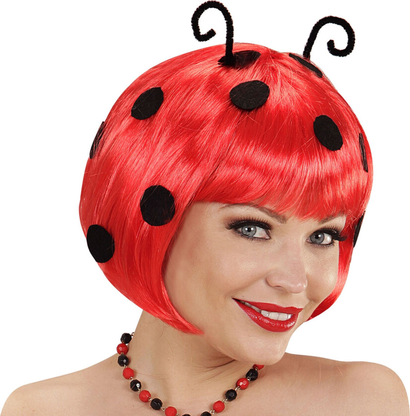 Marihøne Rød Parykk - One size