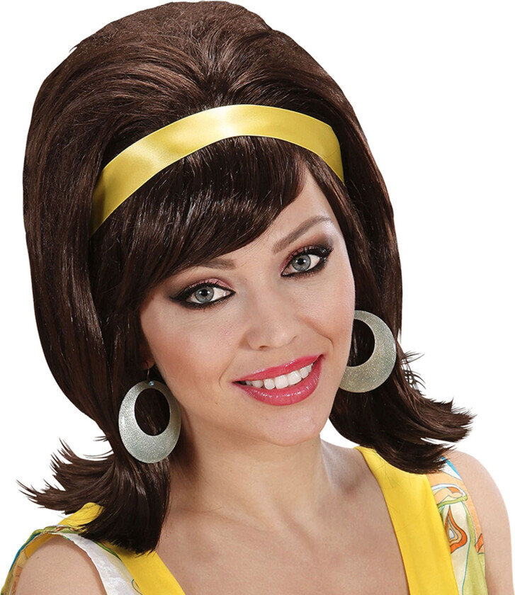 60-talls Brun Parykk - One size